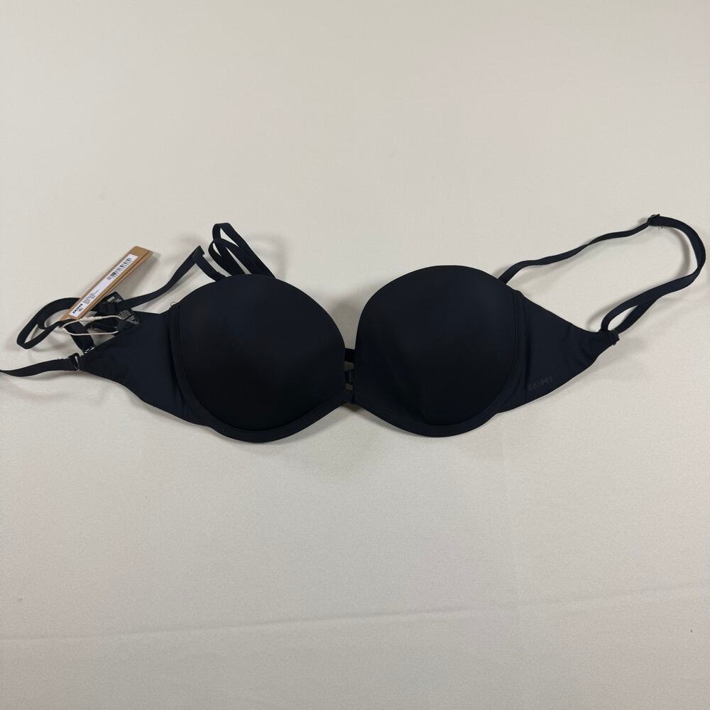 New With Tags Skims Multi Way Underwire Bra Color ONYX size 32DD